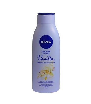 NIVEA VANILLA VIBES OIL IN LOTION PIEL NORMAL Y SE