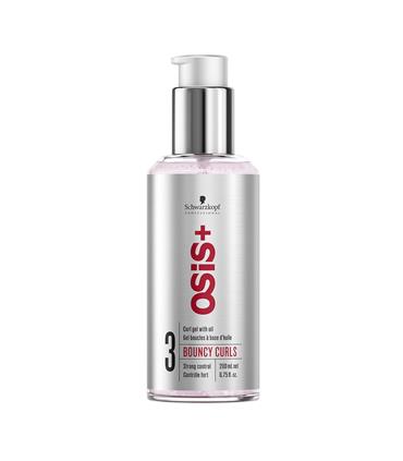 SCHWARZKOPF OSIS+ BOUNCY CURL GEL CON ACEITE STRON