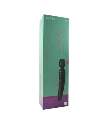SATISFYER WAND-ER WOMEN MASAJEADOR VIBRADOR NEGRO