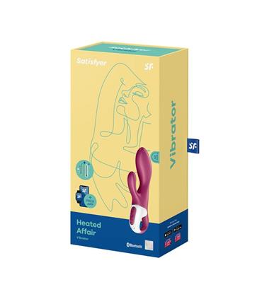 SATISFYER HEATED AFFAIR VIBRADOR EFECTO CALOR CON