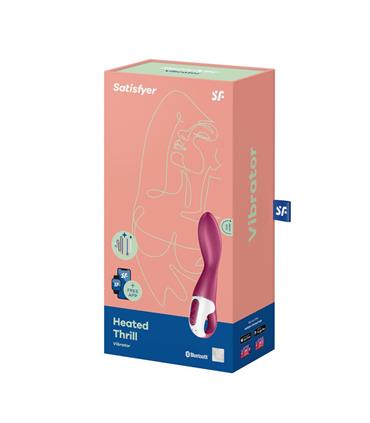 SATISFYER HEATED THRILL VIBRADOR CON APP 1UN SATIS