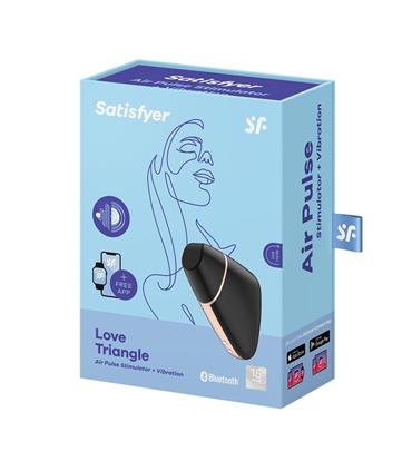 SATISFYER LOVE TRIANGLE ESTIMULADOR NEGRO NEGRO CO