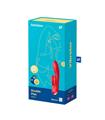 SATISFYER DOUBLE FLEX VIBRADOR ROJO CON APP 1UN SA