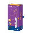 SATISFYER DOUBLE FLEX VIBRADOR BLANCO CON APP 1UN