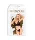PENTHOUSE DOUBLE SPICE CONJUNTO NEGRO NEGRO S/M 1U