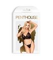 PENTHOUSE DOUBLE SPICE CONJUNTO NEGRO NEGRO L/XL 1