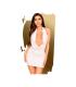 PENTHOUSE HEART ROB MINI-VESTIDO BLANCO S/M 1UN PE