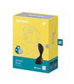 SATISFYER SWEET SEAL PLUG VIBRATOR NEGRO NEGRO CON
