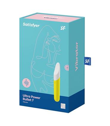 SATISFYER ULTRA POWER BULLET 7 VIBRADOR AMARILLO 1