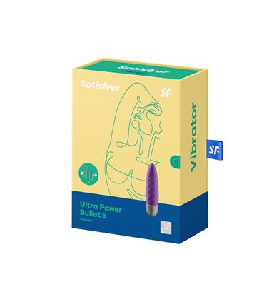 SATISFYER ULTRA POWER BULLET 5 VIBRADOR VIOLET 1UN