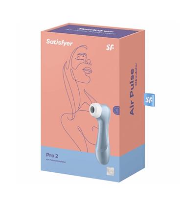 SATISFYER PRO 2 ESTIMULADOR DE AIRE AZUL 1UN SATIS