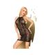 PENTHOUSE CAUTIOUS CAT VESTIDO DE REJILLA NEGRO NE