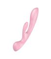 SATISFYER TRIPLE LOVER VIBRADOR ROSA 1UN SATISFYER