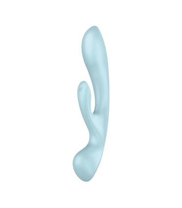 SATISFYER TRIPLE OH! MULTI-VIBRADOR AZUL 1UN SATIS