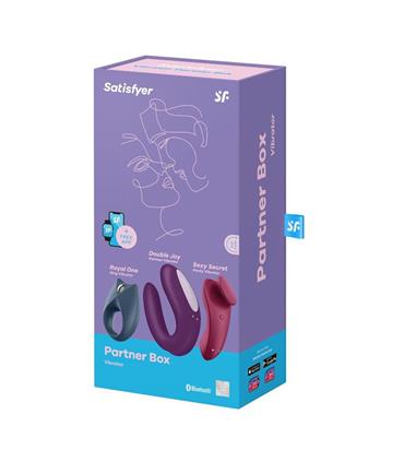SATISFYER PARTNER BOX 3 SET VIBRADOR 1UN SATISFYER