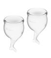 SATISFYER FEEL SECURE COPA MENSTRUAL TRANSPARENTE