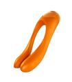 SATISFYER CANDY CANE FINGER VIBRADOR ORANGE TESTER
