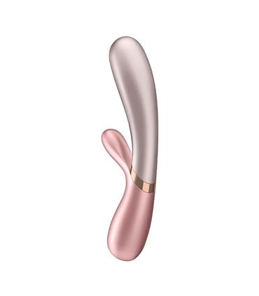 SATISFYER HOT LOVER VIBRADOR Y ESTIMULADOR ROSA OS
