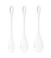 SATISFYER YONI POWER 1 BOLAS CHINAS BLANCO TESTER