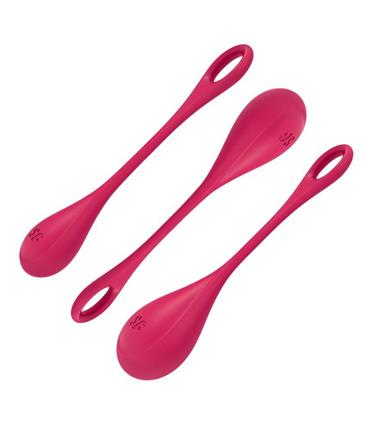 SATISFYER YONI POWER 1 BOLAS CHINAS ROJO TESTER 1U