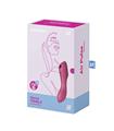 SATISFYER CURVY TRINITY 3 VIBRADOR DE AIRE ROJO 1U