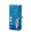 SATISFYER HUG ME VIBRADOR DE CONEJO AZUL GRISACEO