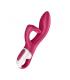 SATISFYER EMBRACE ME VIBRADOR DE CONEJO FRUTOS ROJ