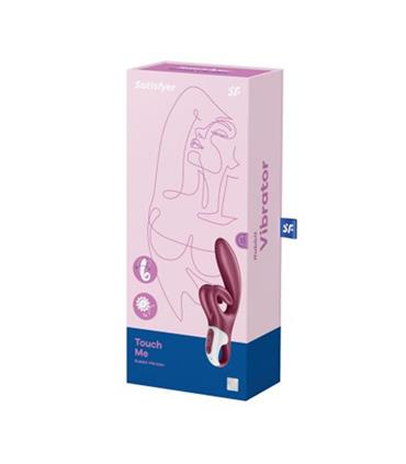 SATISFYER TOUCH ME VIBRADOR ROJO 1UN SATISFYER