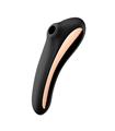 SATISFYER DUAL KISS DOUBLE AIR PULSE VIBRADOR AZUL