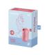SATISFYER COTTON CANDY ESTIMULADOR DE AIRE ROJO CL