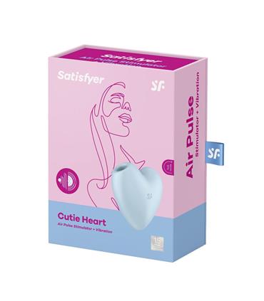 SATISFYER CUTIE HEART ESTIMULADOR Y VIBRADOR DE AI