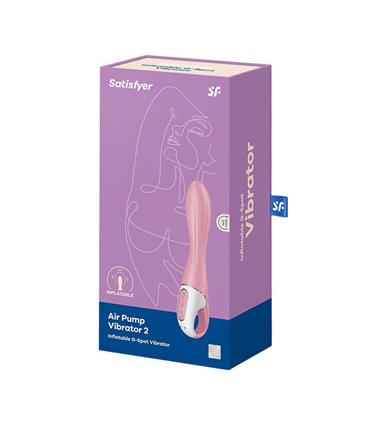 SATISFYER AIR PUMP VIBRATOR 2 INFLATABLE PUNTO G V