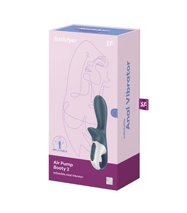 SATISFYER AIR PUMP BOOTY 2 VIBRADOR ANAL INFLABLE