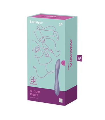 SATISFYER G-SPOT FLEX 2 MULTI-VIBRADOR VIOLETA OSC