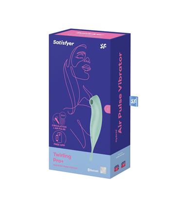 SATISFYER TWIRLING PRO+ VIBRADOR HIBRIDO DE AIRE A