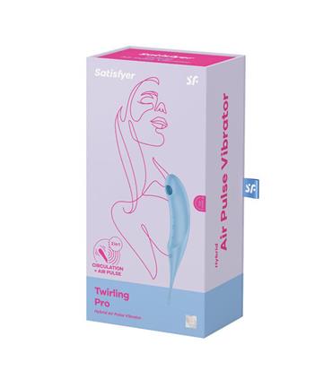 SATISFYER TWIRLING PRO VIBRADOR AIR PULSE HYBRID A