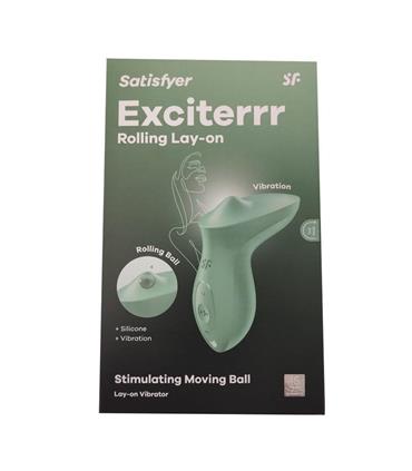 SATISFYER EXCITTER BALL VIBRADOR VERDE 1UN SATISFY