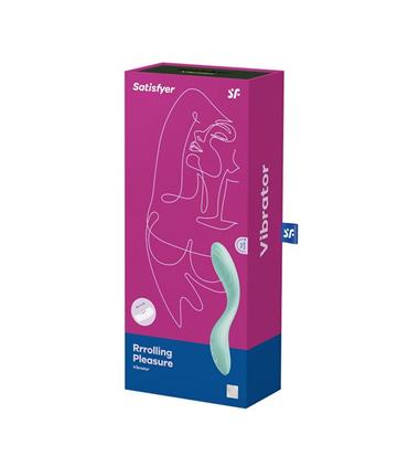 SATISFYER RROLLING PLEASURE VIBRADOR PUNTO G VERDE
