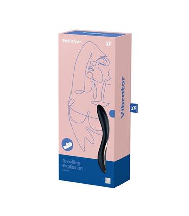 SATISFYER RROLLING EXPLOSION VIBRADOR PUNTO G NEGR