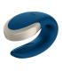 SATISFYER DOUBLE CLASSIC VIBRADOR AZUL TESTER 1UN