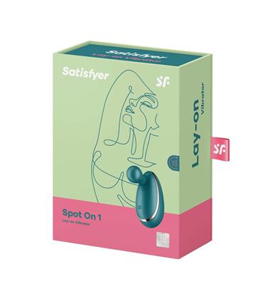 SATISFYER SPOT ON 1 LAY-ON VIBRADOR VERDE 1UN SATI