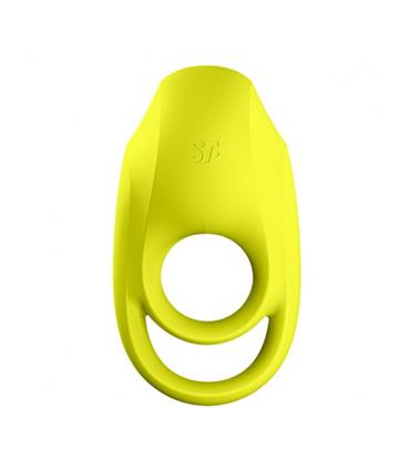 SATISFYER SPECTACULAR DUO ANILLO VIBRADOR AMARILLO