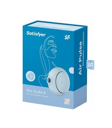 SATISFYER PRO TO GO 3 VIBRADOR Y ESTIMULADOR DE AI