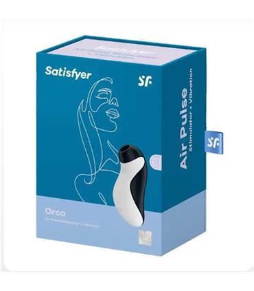 SATISFYER ORCA ESTIMULADOR Y VIBRADOR PUNTO-G 1UN