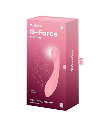 SATISFYER G-FORCE VIBRADOR ROSA 1UN SATISFYER