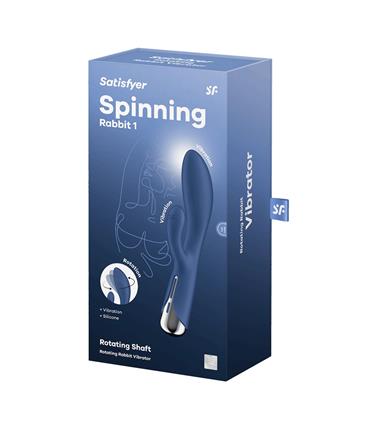 SATISFYER SPINNING RABBIT 1 ROTATING RABBIT VIBRAD