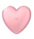 SATISFYER CUTIE HEART VIBRADOR Y ESTIMULADOR ROSA