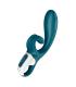 SATISFYER HUG ME RABBIT VIBRADOR VERDE TESTER 1UN