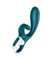 SATISFYER HUG ME RABBIT VIBRADOR VERDE TESTER 1UN