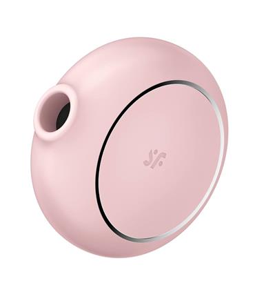 SATISFYER PRO TO GO 3 VIBRADOR Y ESTIMULADOR ROSA